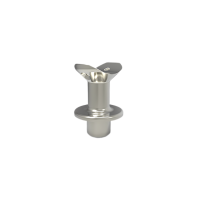 ECO Round, Support main-courante Ø 50mm sur poteau Ø40 mm