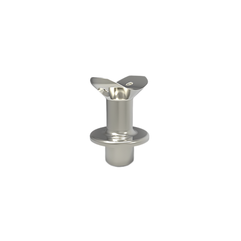 ECO Round, Support main-courante Ø 50mm sur poteau Ø40 mm