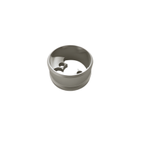 ELEGANT Gris, Platine murale pour main-courante Ø50 mm