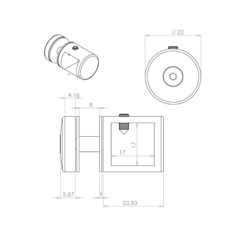 https://sural-systems.com/124-medium/eco-square-support-adaptateur-verre-pour-tube-anthracite.jpg