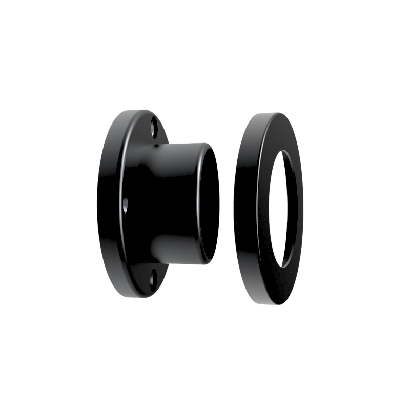 Platine murale Ø40 mm [Noir]