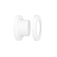 Platine murale Ø40 mm [Blanc]