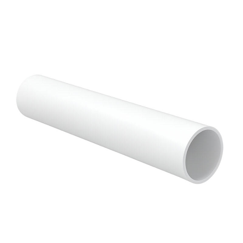 FIVE Railing Blanc, Main-courante garde-corps aluminium Ø40 mm