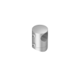 ECO Round Gris Inox, Support orientable de tube Ø16 mm