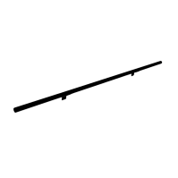 FIVE Railing Noir, Rampe d'escalier (supports muraux inclus)