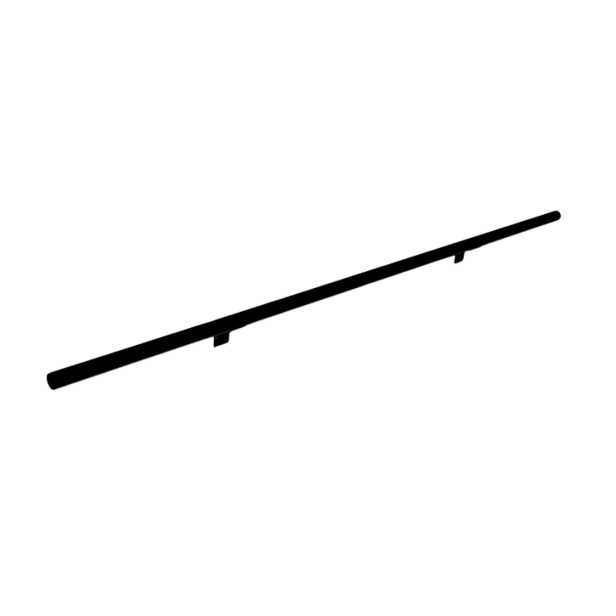 FIVE Railing Noir, Rampe d'escalier (supports muraux inclus)