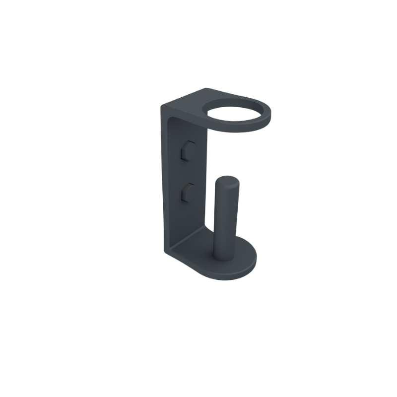 ECO Round Anthracite, Platine de fixation latérale