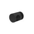 FIVE Railing Noir, Support plexiglass pour tube Ø16 mm