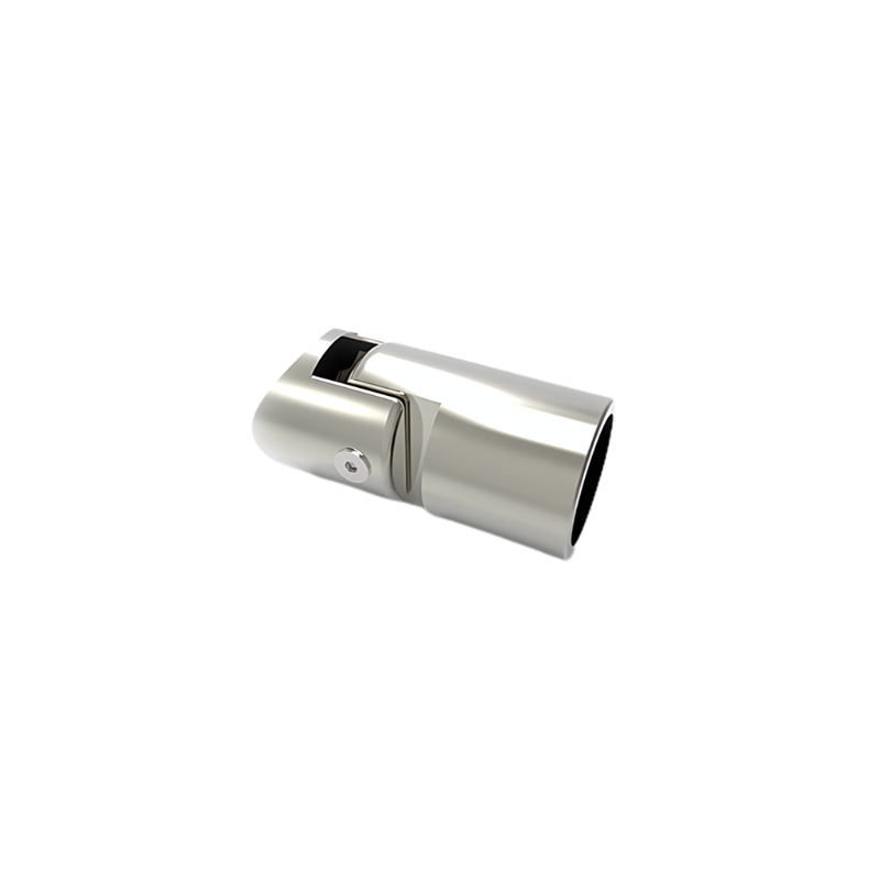 ELEGANT Round Plus, Connecteur tube Ø26 mm orientable sur poteau