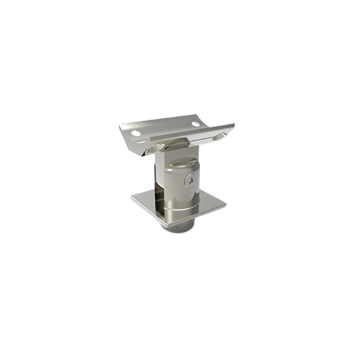 ECO/ELEGANT Square, Support orientable de main-courante 25x60 mm