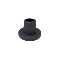 ECO Round Anthracite, Platine de fixation à plat
