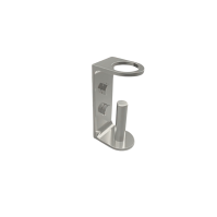ECO Round Gris Inox, Platine de fixation latérale