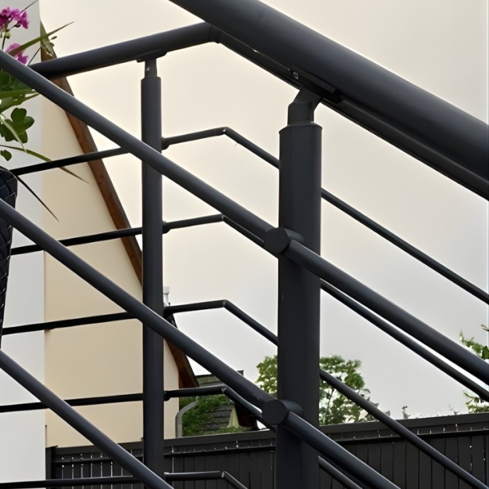 Support orientable de main-courante Ø40 mm [Anthracite]