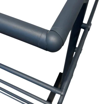 Coude articulé de main-courante Ø40 mm [Anthracite]