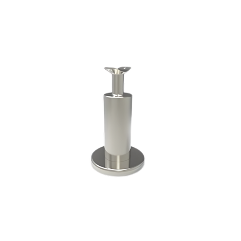 ECO Round, Support à fixer sur muret pour main-courante Ø50mm 