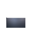 MCFENCE Anthracite, Clôture aluminium pleine à sceller [H 0.95 m]