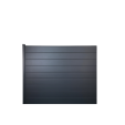 MCFENCE Anthracite, Clôture aluminium pleine à sceller [H 1.40 m]