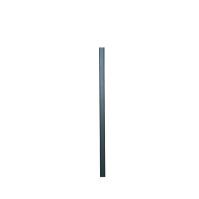 MCFENCE Anthracite, Poteau clôture multiangle à sceller [H 1.40m]
