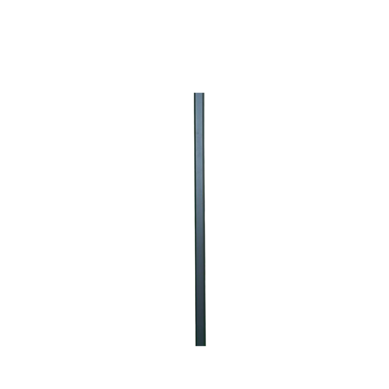 MCFENCE Anthracite, Poteau clôture multiangle à sceller [H 1.40m]