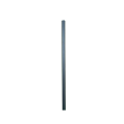 MCFENCE Anthracite, Poteau clôture multiangle à sceller [H 1.85m]