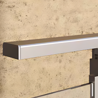 ECO/ELEGANT Square, Embout de finition main-courante Anthracite