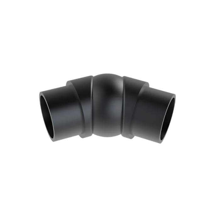 ELEGANT Anthracite, Coude articulé pour main-courante Ø50 mm