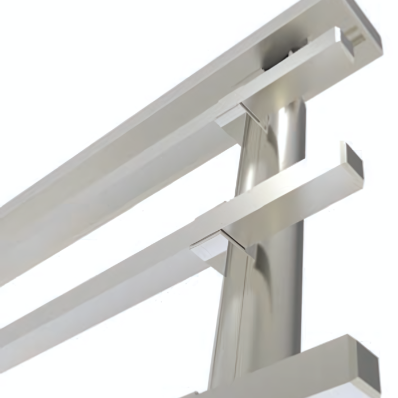ECO Square, Embout de finition pour tube 17x17mm Anthracite