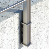 ECO/ELEGANT Square, Platine de fixation latérale