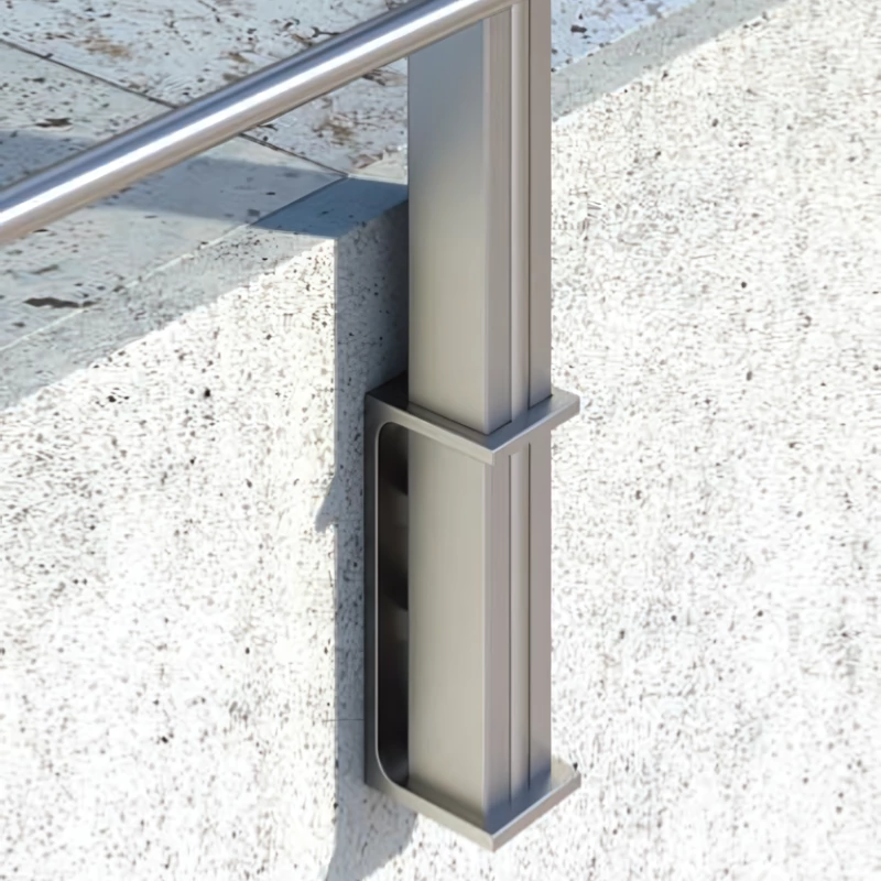 ECO/ELEGANT Square, Platine de fixation latérale