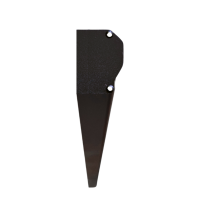 MCFENCE Anthracite, Poteau mural multiangle, [H 1.40m]