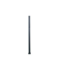 MCFENCE Anthracite, Poteau clôture multiangle à platine [H 1.55m]