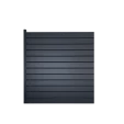 MCFENCE Anthracite, Clôture aluminium persienne à sceller [H 1.85 m]