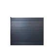 MCFENCE Anthracite, Clôture aluminium pleine à sceller [H 1.40 m]