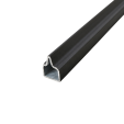 MCFENCE Anthracite, Profil inférieur de clôture