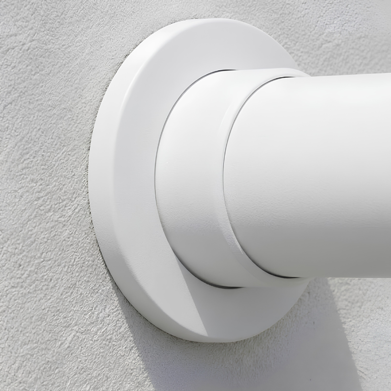 Platine murale Ø40 mm [Blanc]