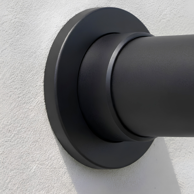 Platine murale Ø40 mm [Anthracite]