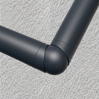 SECO Anthracite, Coude articulé de main-courante Ø40 mm