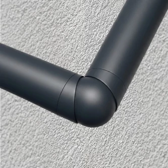 SECO Anthracite, Coude articulé de main-courante Ø40 mm