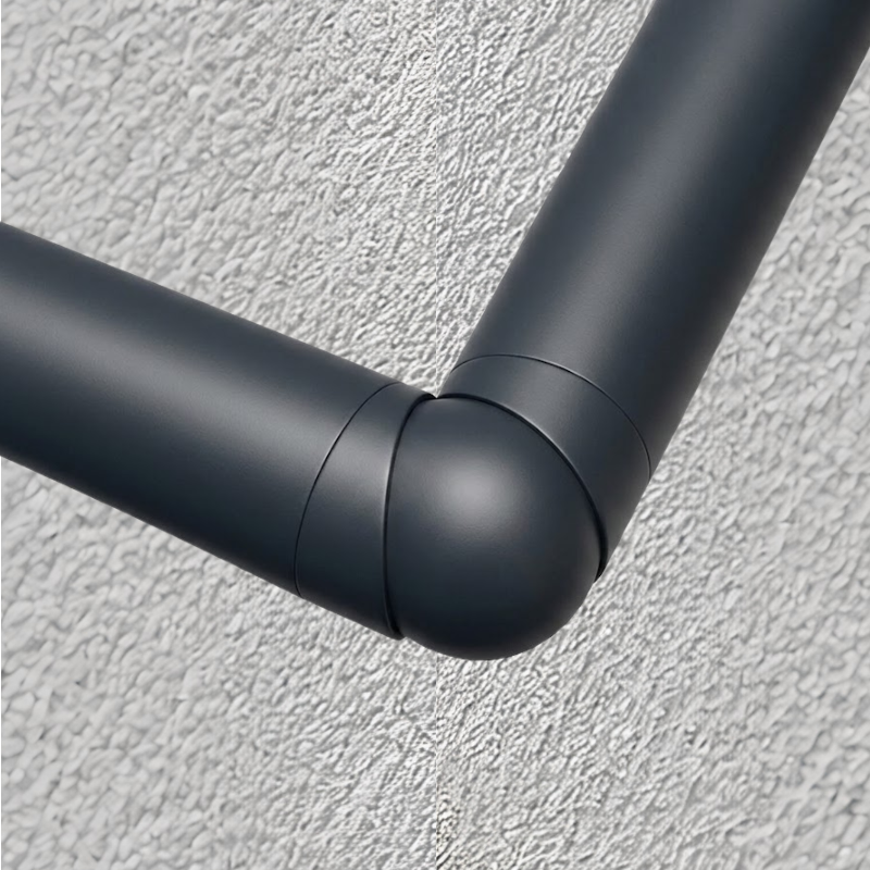 SECO Anthracite, Coude articulé de main-courante Ø40 mm