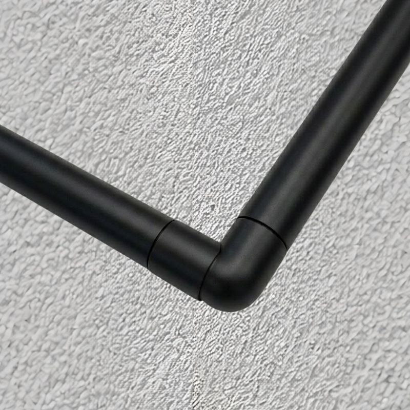 FIVE Railing Noir, Coude articulé de tube Ø16 mm