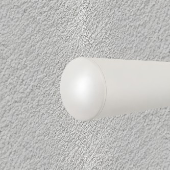 Embout de finition Ø40 mm [Blanc]