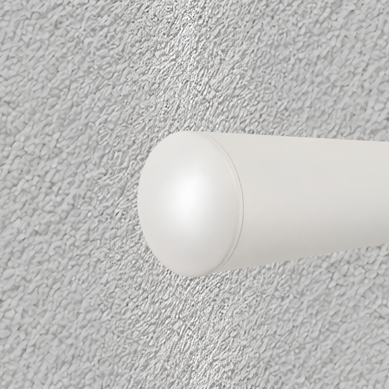 Embout de finition Ø40 mm [Blanc]