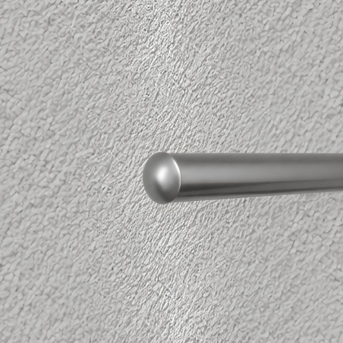Embout de finition Ø16 mm [Gris Inox]