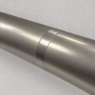 Manchon de liaison Ø40 mm [Gris Inox]