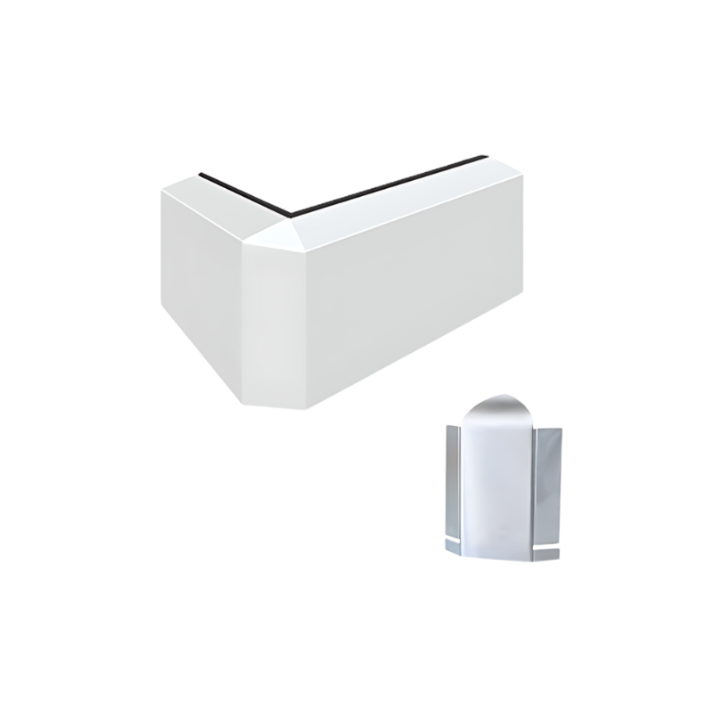 EXCELLENCE, Cache d'angle 90° pour profils de finition