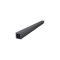 ECO Square Line, Tube de remplissage Alu 17x17 mm (Anthracite)