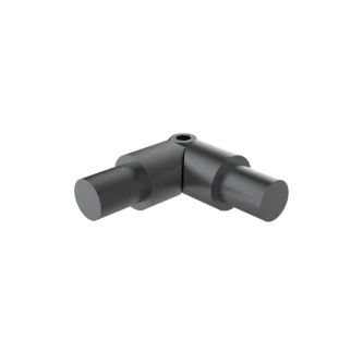 SECO Anthracite, Coude articulé de tube Ø16 mm