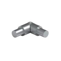 SECO Gris Inox, Coude articulé de tube Ø16 mm