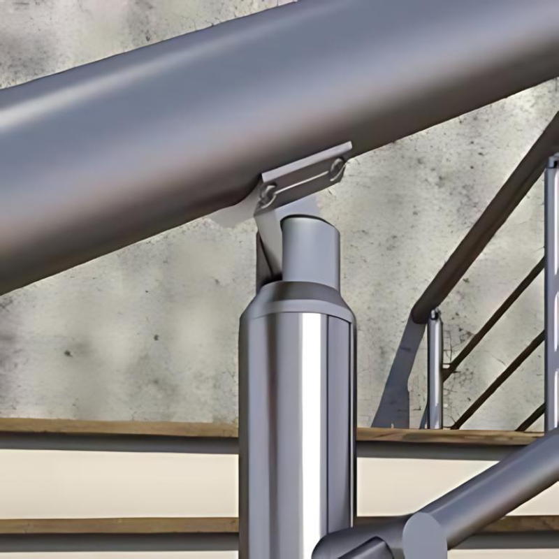 ECO/ELEGANT Round, Support orientable de main-courante Ø50 mm
