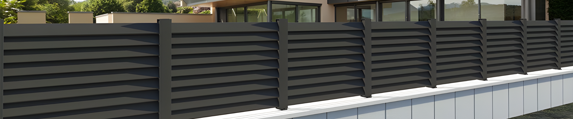 F60 LOUVER Clôture persienne